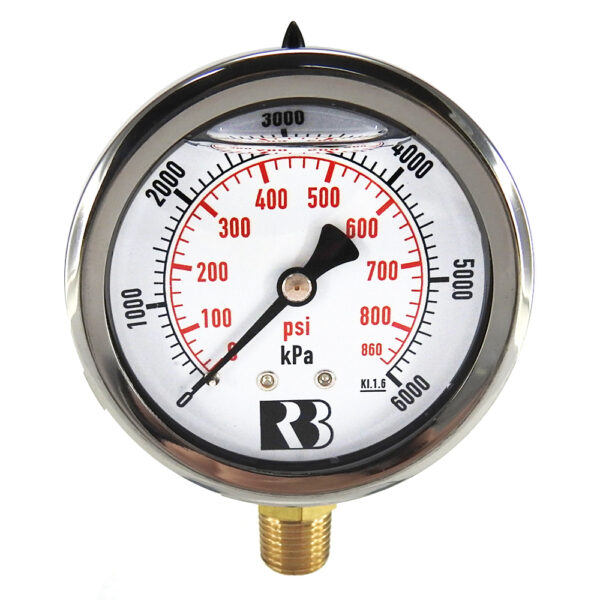 L63 0-6000 KPA/PSI LM 1/4BSPT